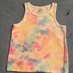Tie dye tank top